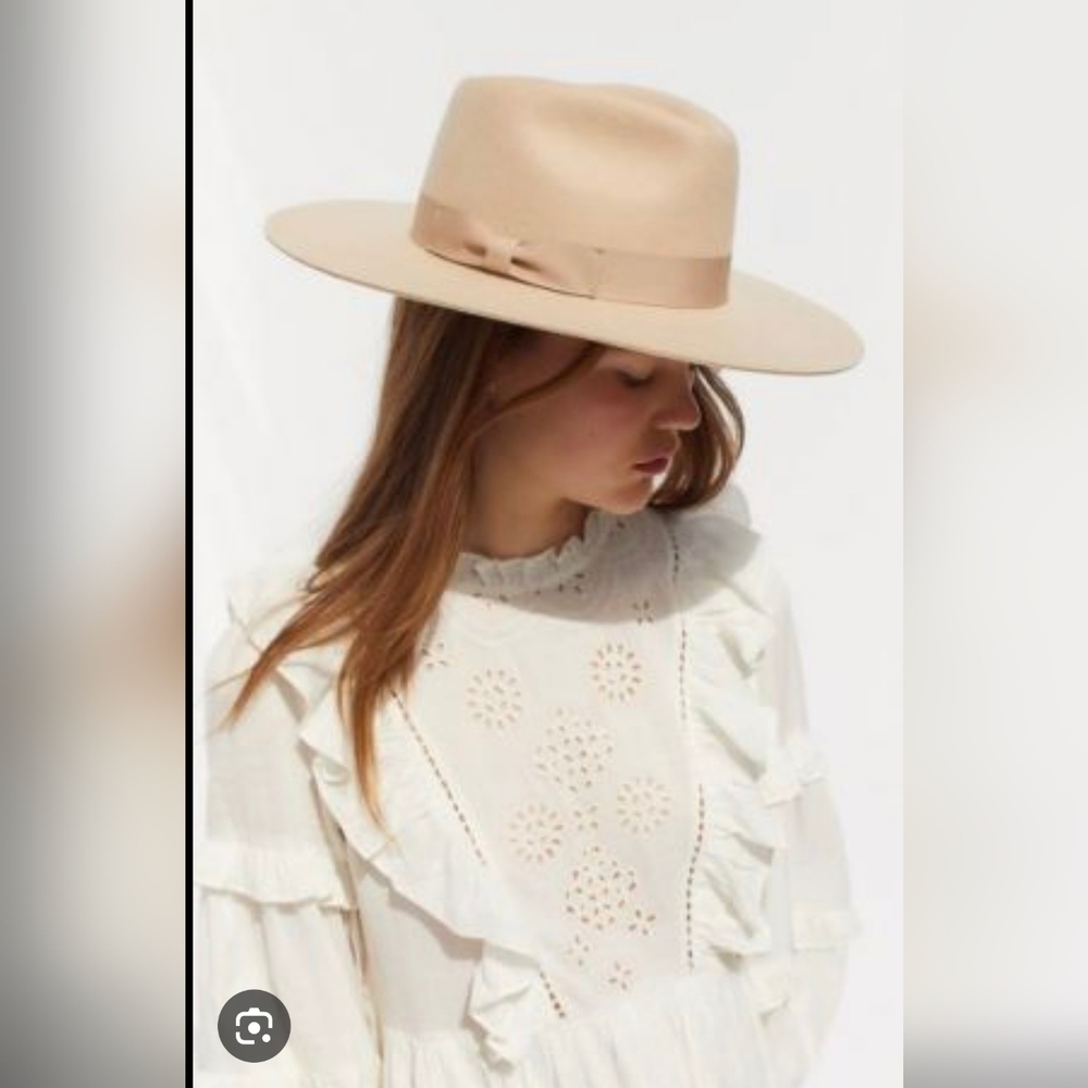 2 Urban Outfitters Wool Hats (Black & Cream)